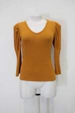 Blusa canelada r.d.lay feminina amarela