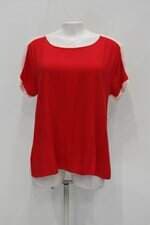Blusa marisa feminina vermelha com Recortes