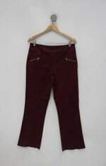 Calça flare c&a feminina vermelha