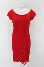 Vestido atmosphere feminino vermelho com Forro