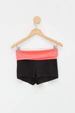 Shorts feminino bicolor