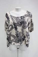 Blusa canal feminina estampada