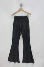 Calça de tecido feminina preta