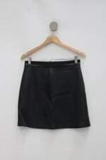 Saia esmeral feminina preta com Forro