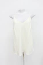 blusa Regata fillity feminina off-white com Forro