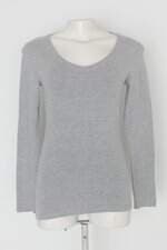 Blusa básica hering feminina cinza