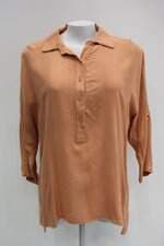 Camisa infini feminina laranja
