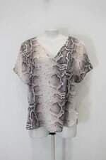 Blusa riachuelo feminina estampada com Barra Mullet