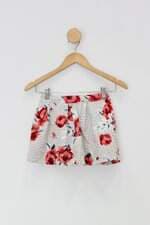 Saia Infantil estampada com forro