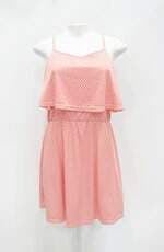 Vestido marisa feminino estampado com Sobreposição