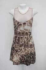 Vestido handbook femininpo estampado com Tule e Forro