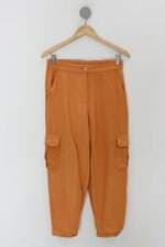 Calça de tecido jogger harmonia feminina laranja