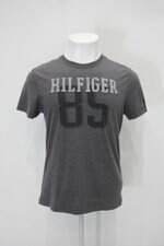Camiseta tomme hilfiger masculina cinza com Patch