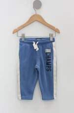 Calça Infantil oshkosh b'gosh azul com Silk e Recortes