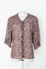 Camisa feminina estampada