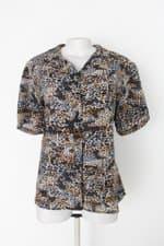 Camisa feminina animal print 