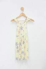 Vestido Infantil hering amarelo