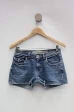 Shorts animale feminino azul