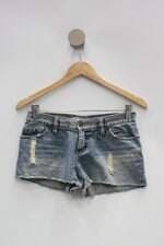 Shorts jeans animale feminino azul