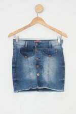 Saia 23 graus feminina azul