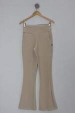 Calça de tecido feminina bege