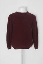 Suéter tricot oficina masculino vinho