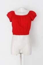 Blusa Ciganinha feminina vermelha