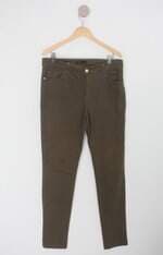 Calça de sarja anselmi denim feminina verde