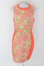 Vestido ted baker feminino rosa com Recortes