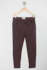 Calça de sarja animale feminina vermelha