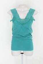 Blusa feminina verde com Renda