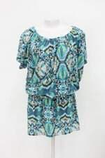 Vestido liquido feminino estampado 