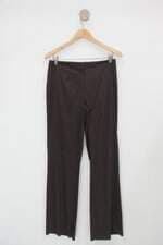 Calça de tecido escada feminina marrom