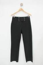 Calça de tecido karen millen feminina preta