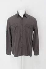 Camisa luigui bertolli masculina cinza