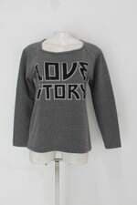 Cardigan feminino cinza