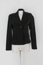 Blazer atmosphere feminino cinza com Forro e Ombreira