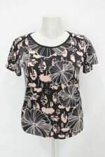 Blusa bingre feminina estampada 