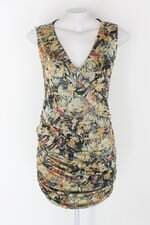Vestido zinzane feminino estampado com Forro
