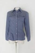 Camisa feminina azul