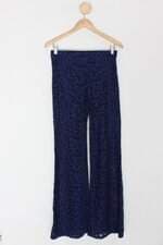 Calça flare cheroy feminina roxa 