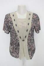 Blusa feminina estampada com Aplique e Hotfix