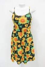 Vestido feminino estampa floral com Meio forro