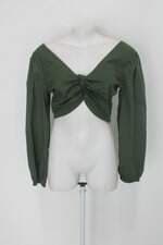 cropped il shin feminino verde