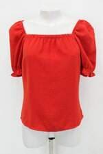 Blusa sécia feminina vermelha