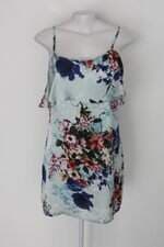 Vestido feminino estampado com Forro
