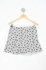 Minissaia feminina estampada