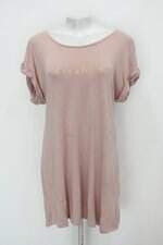 Bata ella feminina rosa com Flocado