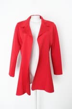 Blazer feminino vermelho