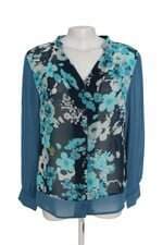 camisa Ervadoce azul floral